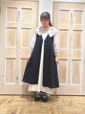 「セットアイテム」｜「アイテム（その他）」を使った、かわかみさん（レディース・161cm）の秋コーディネート