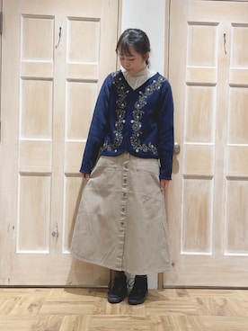 かわかみさん(レディース・161cm)の秋コーディネート