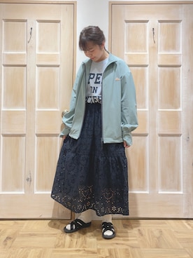 かわかみさん(レディース・161cm)の春コーディネート