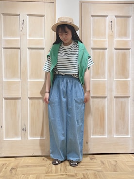 かわかみさん（レディース・161cm）の春コーディネート