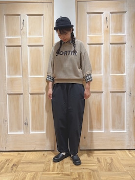 かわかみさん（レディース・161cm）の秋コーディネート