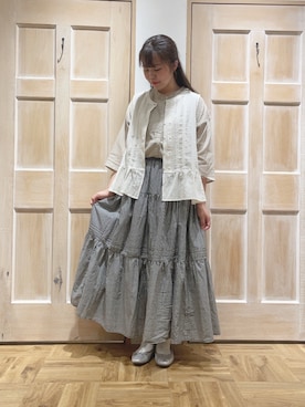 かわかみさん（レディース・161cm）の夏コーディネート