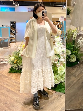 「西裝外套」｜Ting  🇹🇼 さん（レディース・153cm）の秋コーディネート