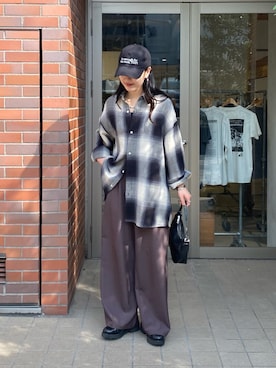 misaki☺︎さん（骨格ナチュラル・レディース・160cm）の秋コーディネート