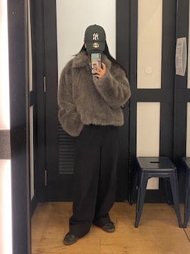 misaki☺︎さん（骨格ナチュラル・レディース・160cm）の秋コーディネート