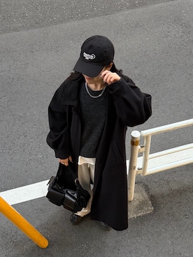 「COLONY 2139（コロニートゥーワンスリーナイン）のアイテム（ショルダーバッグ）」を使った、misaki☺︎さん（レディース・160cm）の冬コーディネート