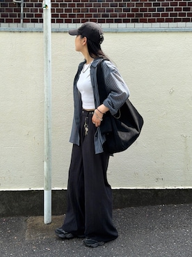 misaki☺︎さん(レディース・160cm)の夏コーディネート