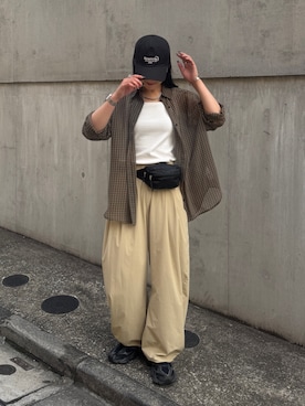 misaki☺︎さん(レディース・160cm)の夏コーディネート