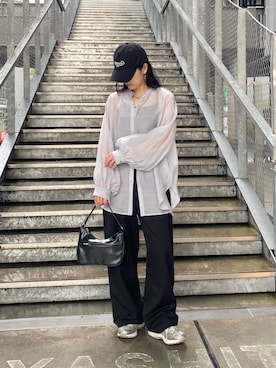 「アイテム（キャミソール）」を使った、misaki☺︎さん（骨格ナチュラル・レディース・160cm）の夏コーディネート