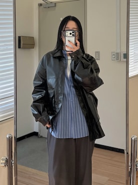 misaki☺︎さん（レディース・160cm）の春コーディネート