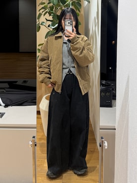 misaki☺︎さん（レディース・160cm）の秋コーディネート