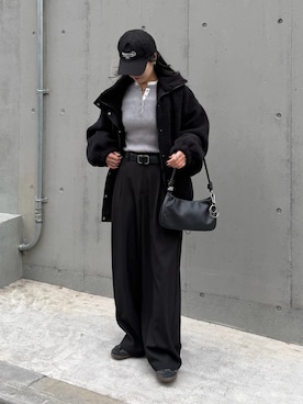 「COLONY 2139（コロニートゥーワンスリーナイン）のアイテム（ショルダーバッグ）」を使った、misaki☺︎さん（レディース・160cm）の秋コーディネート