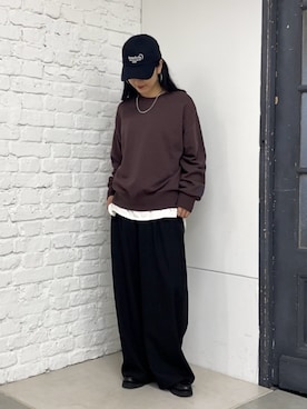 misaki☺︎さん（骨格ナチュラル・レディース・160cm）の秋コーディネート