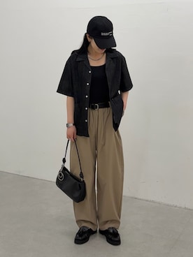 「COLONY 2139（コロニートゥーワンスリーナイン）のアイテム」を使った、misaki☺︎さん（レディース・160cm）の春コーディネート