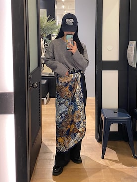 「アイテム（財布/小物）」を使った、misaki☺︎さん（レディース・160cm）の秋コーディネート