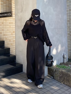 「アイテム（キャミソール）」を使った、misaki☺︎さん（レディース・160cm）の夏コーディネート