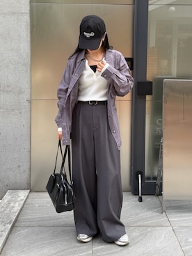 misaki☺︎さん（レディース・160cm）の春コーディネート