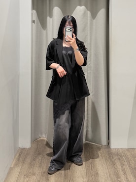 「COLONY 2139（コロニートゥーワンスリーナイン）のアイテム」を使った、misaki☺︎さん（レディース・160cm）の春コーディネート