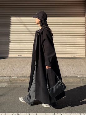 misaki☺︎さん（レディース・160cm）の冬コーディネート