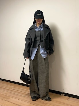 「アイテム（その他トップス）」を使った、misaki☺︎さん（レディース・160cm）の秋コーディネート