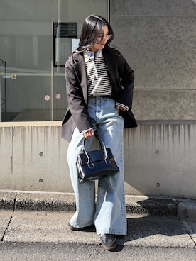 「COLONY 2139（コロニートゥーワンスリーナイン）のアイテム（バッグ）」を使った、misaki☺︎さん（レディース・160cm）の春コーディネート