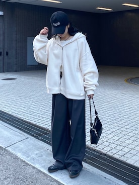 misaki☺︎さん（レディース・160cm）の冬コーディネート