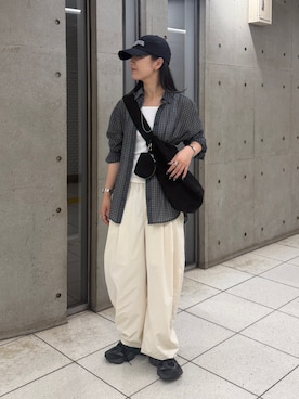 misaki☺︎さん(レディース・160cm)の夏コーディネート