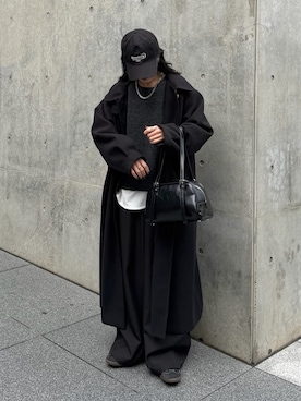 「COLONY 2139（コロニートゥーワンスリーナイン）のアイテム（帽子）」を使った、misaki☺︎さん（レディース・160cm）の冬コーディネート