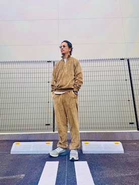 「アイテム（セットアップ）」を使った、masaki3909さん（メンズ・170cm）の春コーディネート