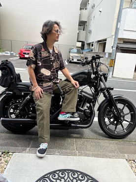 「CELENA BEATS（セレナビーツ）のアイテム」を使った、八王子のSさん（メンズ・170cm）の夏コーディネート