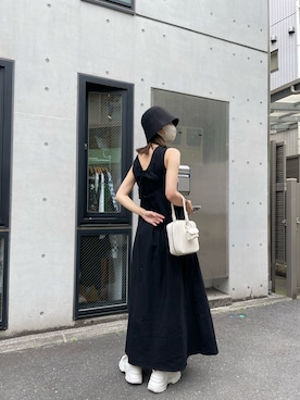 「mline」｜「アイテム（ワンピース/ドレス）」を使った、nanamiさん（レディース・163cm）の夏コーディネート
