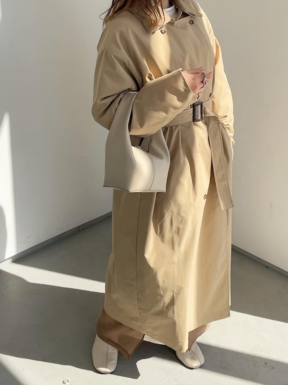 ⭐︎lawgy   collar arrange trench coat ⭐︎ lawgy（ラウジー）の「collar arrange trench coat（トレンチ