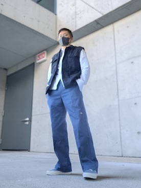 磨木師さん（メンズ・176cm）の春コーディネート