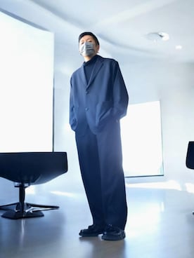 磨木師さん（メンズ・176cm）の冬コーディネート