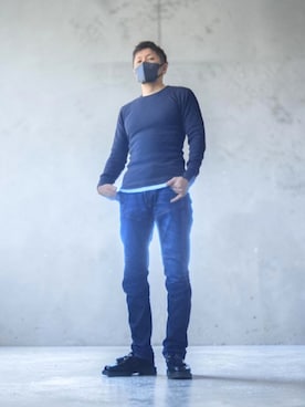 磨木師さん（メンズ・176cm）の夏コーディネート