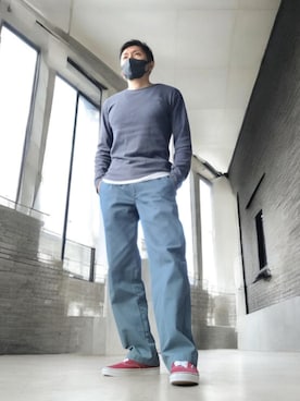 磨木師さん(メンズ・176cm)の春コーディネート