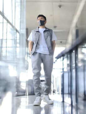 磨木師さん(メンズ・176cm)の夏コーディネート