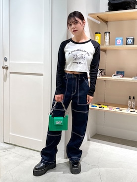 Kanaさん（レディース・155cm）の夏コーディネート