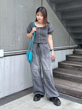 Kanaさん(レディース・155cm)の夏コーディネート