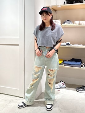 Kanaさん（レディース・155cm）の夏コーディネート