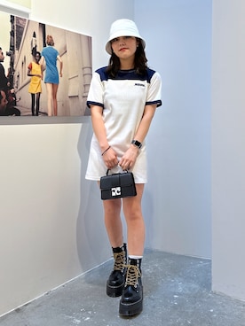 Kanaさん（レディース・155cm）の夏コーディネート