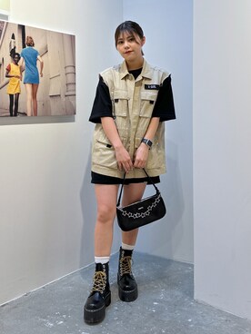 Kanaさん（レディース・155cm）の夏コーディネート