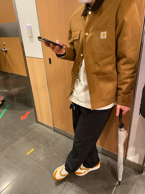ス*ラ様 Carhartt Dunmore カバーオール ブラウン 175cmPT｜Carharttのカバーオールを使ったコーディネート - WEAR