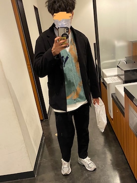 「JOURNAL STANDARD relume（ジャーナルスタンダード　レリューム）のアイテム（その他アウター）」を使った、175cmPTさん（メンズ・175cm）の冬コーディネート