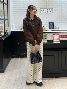 こはるさん（レディース・167cm）の冬コーディネート