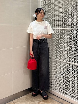 「アイテム（チョーカー）」を使った、こはるさん（レディース・167cm・20代）の秋コーディネート