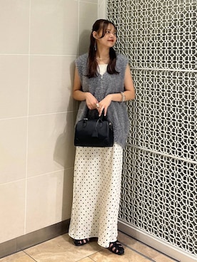 「アイテム（チョーカー）」を使った、こはるさん（レディース・167cm・20代）の夏コーディネート