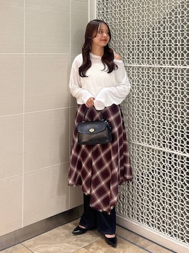 「アイテム（チョーカー）」を使った、こはるさん（レディース・167cm・20代）の秋コーディネート