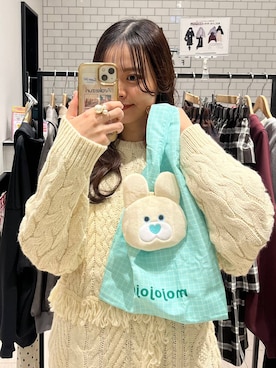 「アイテム（エコバッグ/サブバッグ）」を使った、こはるさん（レディース・167cm）の秋コーディネート