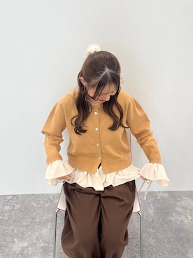 「アイテム（チョーカー）」を使った、こはるさん（レディース・167cm・20代）の秋コーディネート